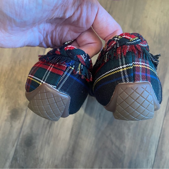 Talbots Plaid Tartan Preppy Driving Loafers • Size 6.5 • Holiday Classic - Picture 7 of 7